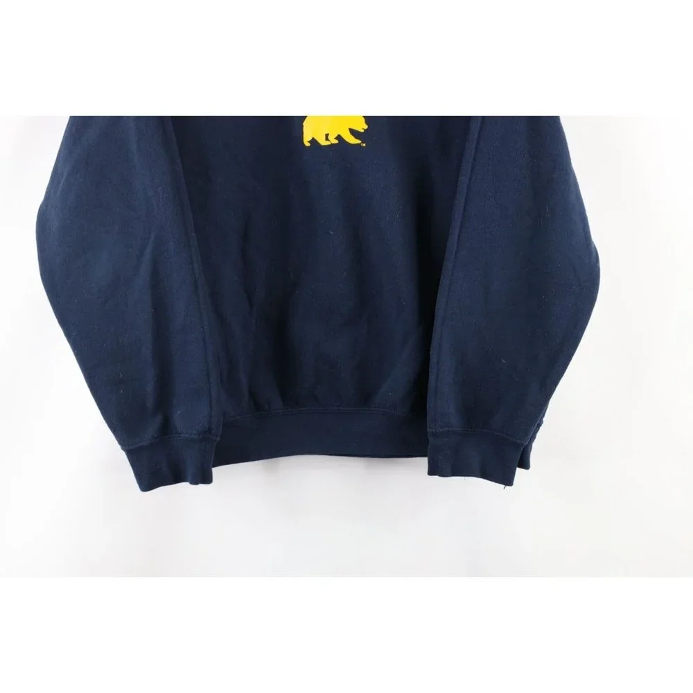 Vintage Mens Small Faded University of California Berkeley Spell Out Sweatshirt - Picture 3 of 7